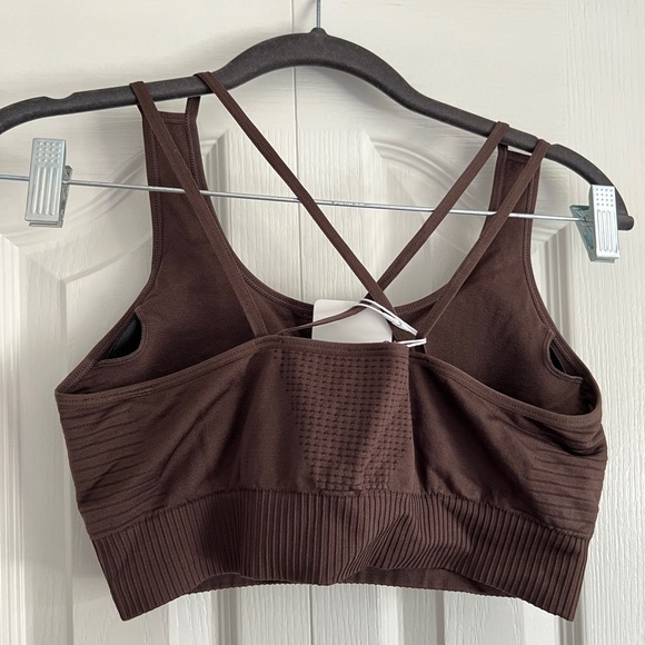 Women’s Best Brown Power Seamless Sports Bra - Picture 3 of 3